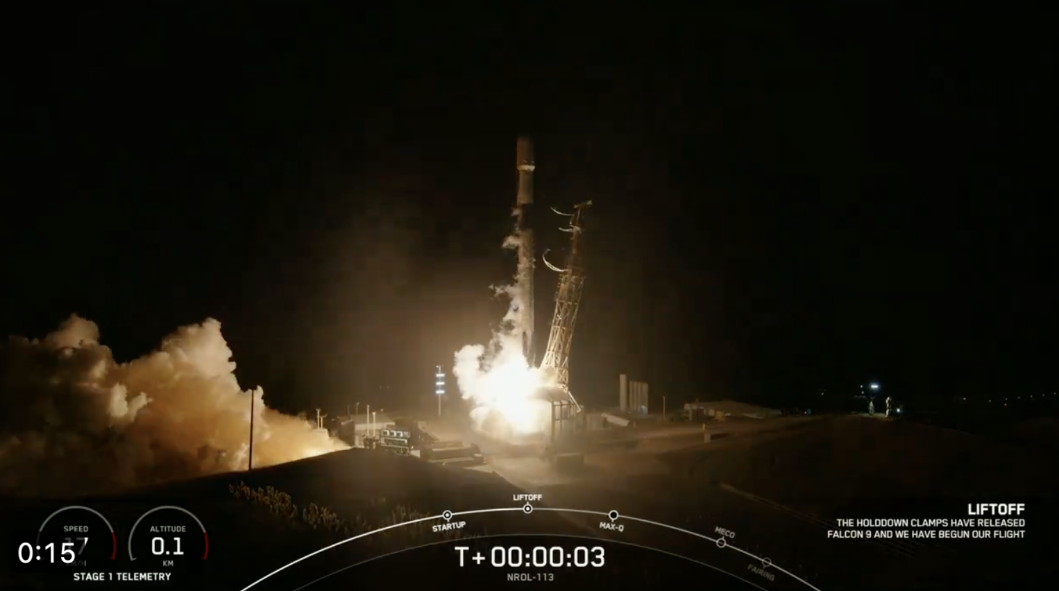 SpaceX launches third batch of satellites for NRO’s proliferated constellation